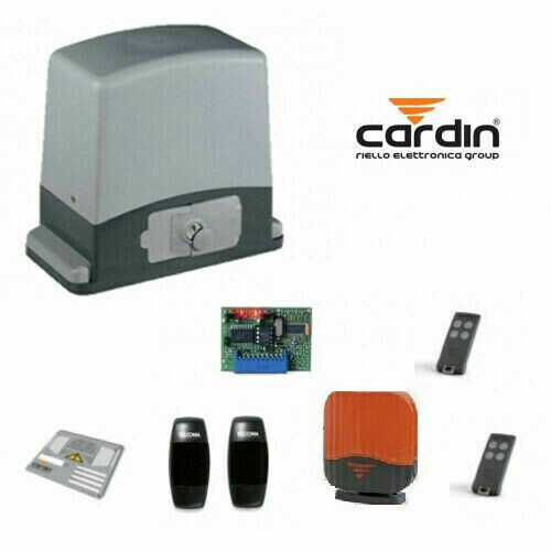 CARDIN / TELCOMA KIT COMPLET SÉRIE EVO 600 220V 2 BIPS TXQ504C4, VEDO180, ICON
