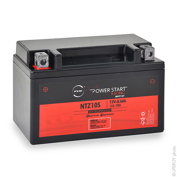 Batterie moto YTZ10S / NTZ10S 12V 8.5Ah